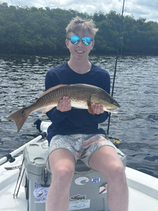 Redfish Hooked on Key Largo fishing!